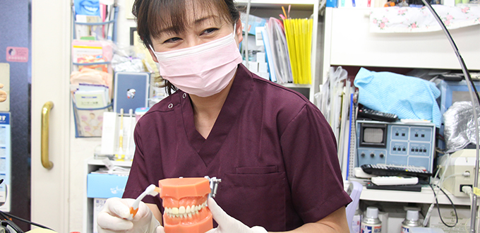 患者さまに合わせた方法を提案「予防歯科」